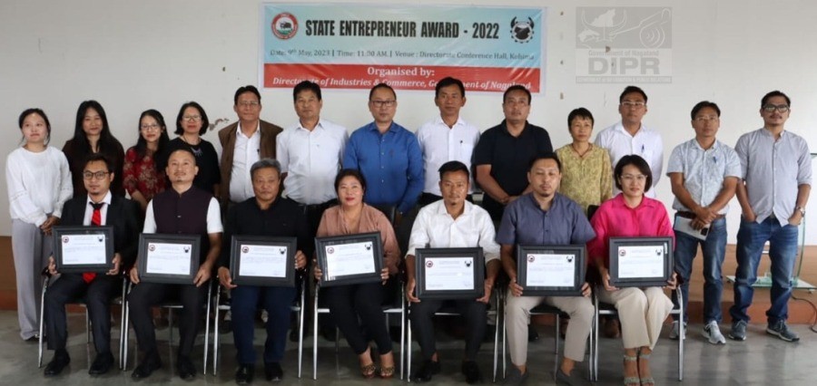 Felicitation programme of First State Entrepreneur Award 2022 held on May 9. (DIPR Photo)